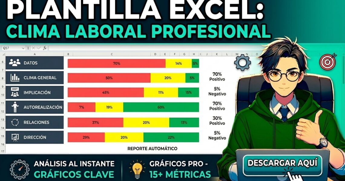 Encuesta de Clima laboral en Excel